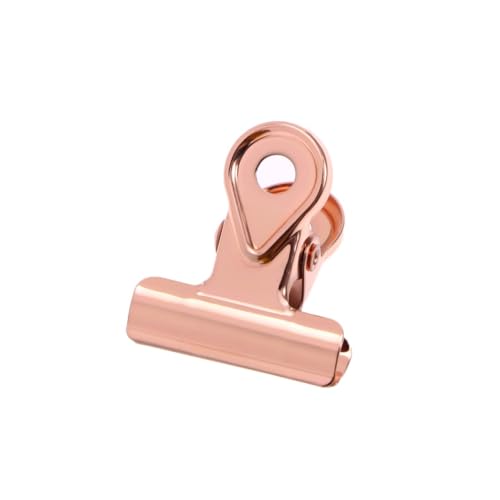 FUNOMOCYA 20 Stück Scharnierclips Mittlere Heftklammern Büroklammern Büroklammerklemme Kupferklammer Golden FUNOMOCYA 20 Stück Scharnierclips Mittlere Heftklammern Büroklammern Büroklammerklemme Kupferklammer Golden von FUNOMOCYA