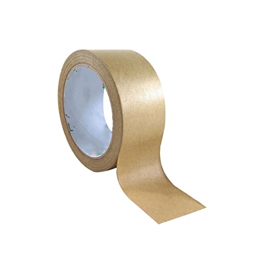 FUNOMOCYA 60mm Kraftpapier Klebeband Solid Color Dekorative DIY Klebebänder Für Geschenkverpackungen Und Bastelprojekte 50m Rolle Für Kreative Anwendungen von FUNOMOCYA