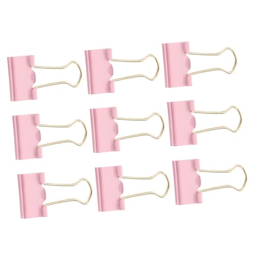 FUNOMOCYA 9 Stück Elliot-ordner Praktische Bindeklammern Verschiedene Büroklammern Halter Für Büroklammern Clips Binder Büroklammern Sortiment An Ordnerklammern Papierklemmen Metall Rosa FUNOMOCYA 9 Stück Elliot-ordner Praktische Bindeklammern Verschiedene Büroklammern Halter Für Büroklammern Clips Binder Büroklammern Sortiment An Ordnerklammern Papierklemmen Metall Rosa von FUNOMOCYA