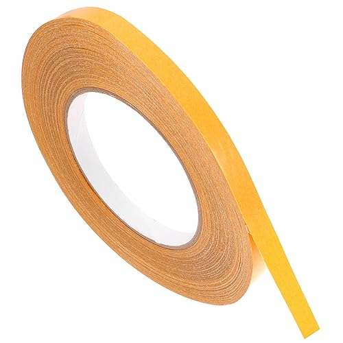 FUNOMOCYA Doppelseitiges Klebeband Aus Glasfaser Starkes Teppichklebeband 10mm x 50m Für Büro Und Zuhause Hochleistungs Klebeband Für Verschiedene Anwendungen Transparent Und von FUNOMOCYA