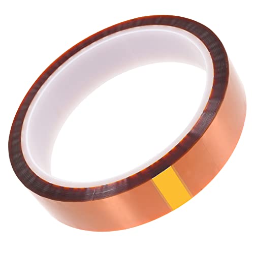 FUNOMOCYA Hochtemperatur Klebeband Professionelles 20mm x 33m Isolierband Aus Polyimid Für Elektroanwendungen Hitzebeständig Bis 300°C Vielseitiges Selbstklebendes Band Für Isolierung von FUNOMOCYA