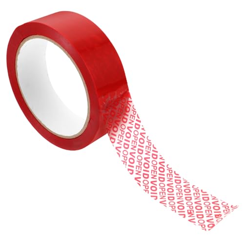 FUNOMOCYA Klebeband Doppelseitig Tamper Evident Tape Sicherheitsverpackungsklebeband Und x 50 Für Sichere Versiegelung Und Schutz Vor Manipulation Ideal Für Pakete Und Versand Paketband von FUNOMOCYA