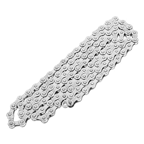 FUNOMOCYA Mountainbike Kette Glieder Gang Professionelle Metallfahrradkette für Mtb Rennrad Langlebig Präzise Gefertigt für Outdoor Nutzung FUNOMOCYA Mountainbike Kette Glieder Gang Professionelle Metallfahrradkette für Mtb Rennrad Langlebig Präzise Gefertigt für Outdoor Nutzung von FUNOMOCYA