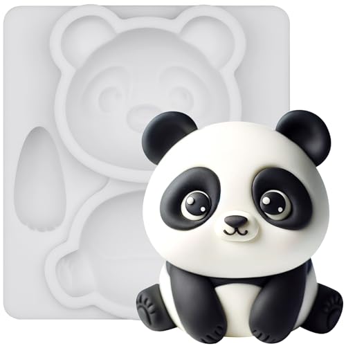 Fondant Form Silikon Panda Woodland Tier Kuchenaufsatz Tortendeko 7cm hoch von FUNSHOWCASE