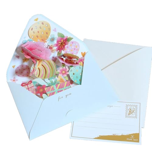 Elegante 3D-Blumen-Grußkarte, vielseitige Karte für Geburtstage, Dankeschön, Feiertage, aus Papier gefertigt Elegante 3D-Blumen-Grußkarte, vielseitige Karte für Geburtstage, Dankeschön, Feiertage, aus Papier gefertigt von FUUGlan