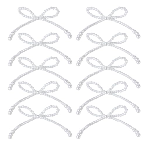 Elegante Perlenschleife, Schmuckzubehör, schöne Perlenschleife, Dekoration, einzigartiges Schmuckzubehör für Bastelprojekte Elegante Perlenschleife, Schmuckzubehör, schöne Perlenschleife, Dekoration, einzigartiges Schmuckzubehör für Bastelprojekte von FUUGlan