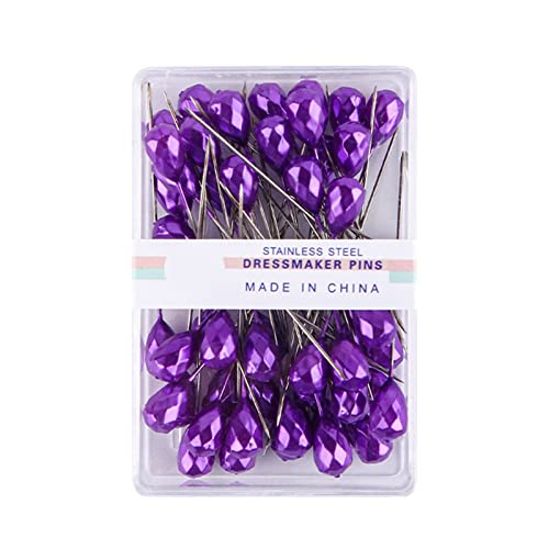 FUUGlan 50 Stück 5,1 cm lange Nähnadeln, gerade Quiltnadeln, bunte Quiltnadeln, Nähpositionierungsnadeln zum Quilten und Nähen FUUGlan 50 Stück 5,1 cm lange Nähnadeln, gerade Quiltnadeln, bunte Quiltnadeln, Nähpositionierungsnadeln zum Quilten und Nähen von FUUGlan
