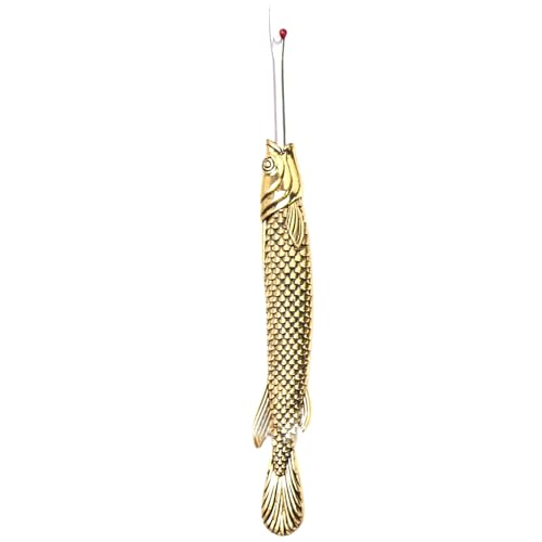 FUUGlan Praktischer Fisch-Form-Nahttrenner für Handnähen, Sticken, Nähzubehör, Schmuckherstellung, Ledernähzubehör FUUGlan Praktischer Fisch-Form-Nahttrenner für Handnähen, Sticken, Nähzubehör, Schmuckherstellung, Ledernähzubehör von FUUGlan