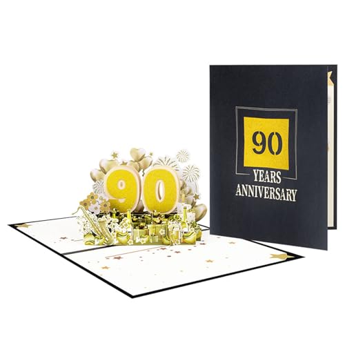 Zarte 3D-Jubiläumskarte, elegante Feier, Papierkarte, 3D-Popup-Jubiläumsgrußkarte für Paare Zarte 3D-Jubiläumskarte, elegante Feier, Papierkarte, 3D-Popup-Jubiläumsgrußkarte für Paare von FUUGlan
