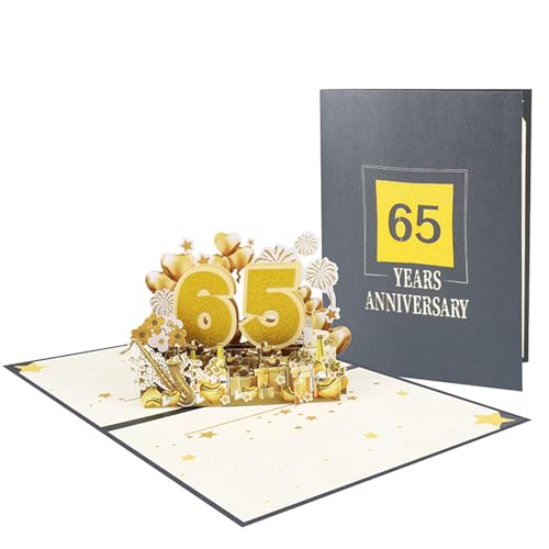 Zarte 3D-Jubiläumskarte, elegante Feier, Papierkarte, 3D-Popup-Jubiläumsgrußkarte für Paare Zarte 3D-Jubiläumskarte, elegante Feier, Papierkarte, 3D-Popup-Jubiläumsgrußkarte für Paare von FUUGlan