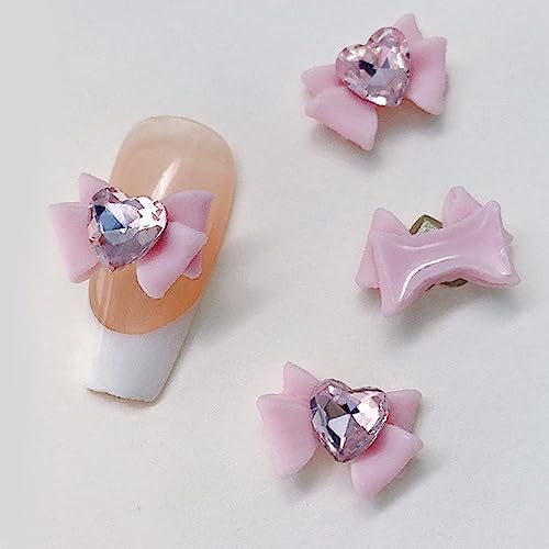 FUXIU 10 x 3D-Nagelschmuck, Luxus-Harz-Nagelkunst, Strasssteine, Edelsteine für Nageldekorationen, Ringe, Ohrringe, DIY von FUXIU