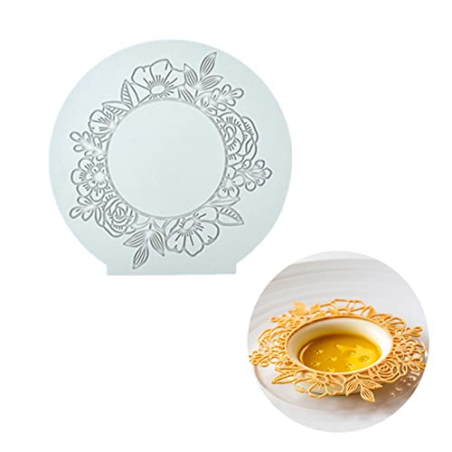 FUXIU Sugarcraft – Spitzenform Rand Kuchen Teppich Dekoration Spitze für Fondant Dekoration Kuchen Hochzeit Werkzeuge Dekoration Kuchen Utensilien Backen von FUXIU