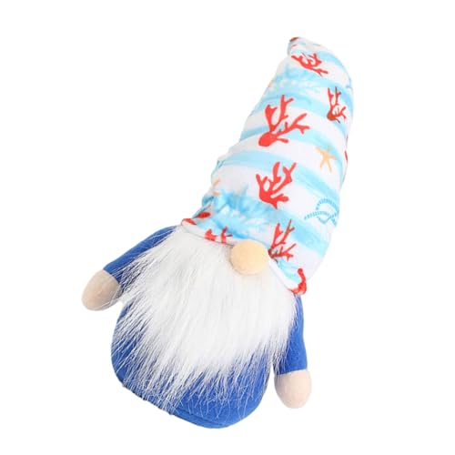 FUXIU Summers Ocean Gnome Glasses Corals Decorative Craft Tiered Tray Collection Present Household For Child Birthday Glasses Corals von FUXIU