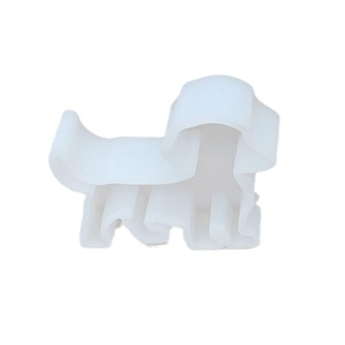 Niedliche Gießformen, 3D-Silikonform, niedlicher Hund, Silikonform für Bastelarbeiten von FUXIU