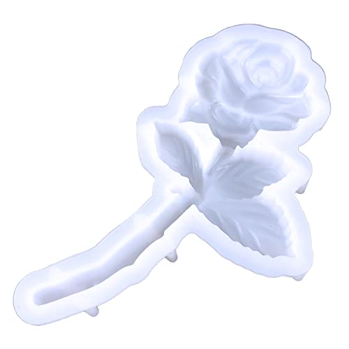 Rose Schlüsselanhänger Silikonform Schlüsselanhänger Harzform Epoxidharz Gussformen Für Handwerk Auto Home Decor von FUXIU