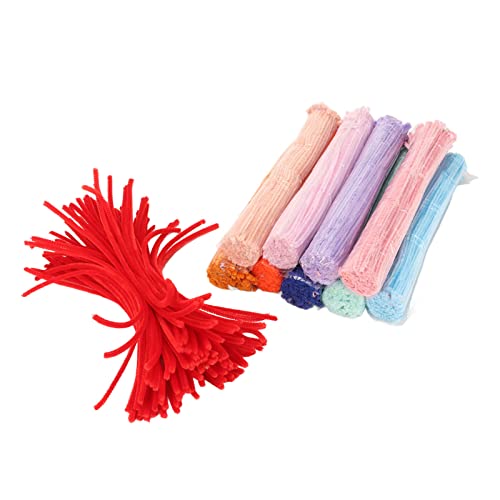 Mehrfarbiges Pfeifenreiniger-Bastelset – 1000 Stück Biegbare Polyesterstiele Für DIY-Projekte – Ideal Für Kinder Und Bastler von FUZHUI
