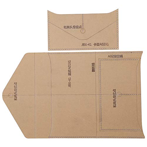 Vielseitiges Acryl-Bastelvorlagen-Set Für Die Herstellung von Selbstgemachten Umschlägen Und Handtaschen von FUZHUI