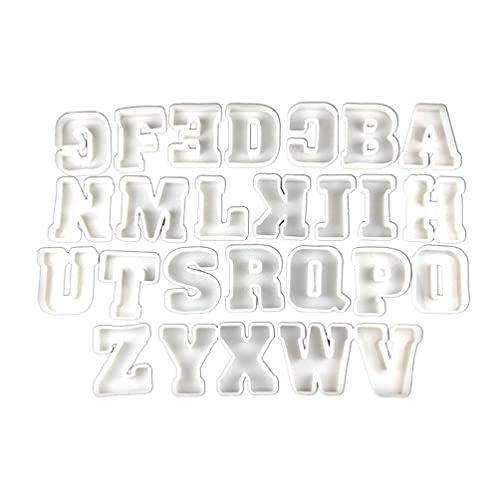 Buchstaben Harz Gussformen DIY Schmuckgussform Schmuck Bastelherstellungswerkzeuge Für Die Herstellung Hängender Ornamente Silikon Formen Für Epoxidharz von FUZYXIH