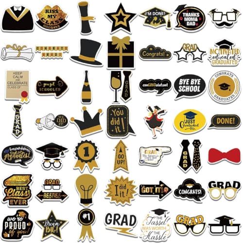 Graduation Stickers Scrapbooks Stickers Supplies Graduation Grade Stickers Decals for School College Kindergarten Graduation Stickers von FUZYXIH