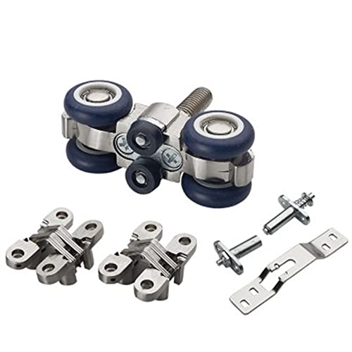 70KG Schlafzimmer Tagungsraum Holz Tür Hängen Räder Foldng Kreuz Scharnier for Furnitur 1Set 70KG Schlafzimmer Tagungsraum Holz Tür Hängen Räder Foldng Kreuz Scharnier for Furnitur 1Set von FWEUHMWP
