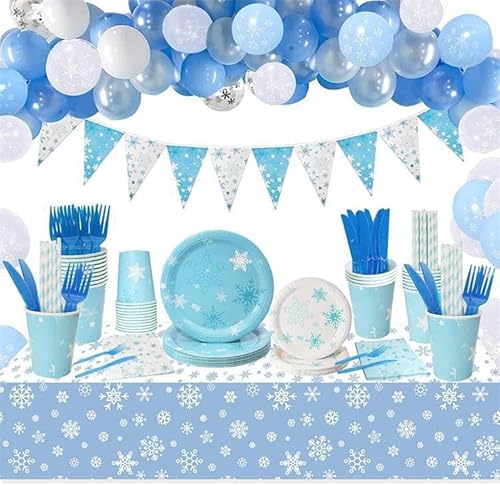 39 PCS Geburtstag Party Set, Partygeschirr Geburtstag, Party Supplies mit Masken Ballons Tischdecke Pappteller Servietten, für Jungen und Mädchen Geburtstagsfeier von FXFOOT