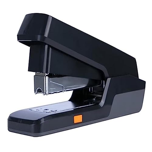 Hefter Müheloser Push-Schreibtischhefter, großer, robuster, verdickter Tischhefter for Papierbinden, Tischhefter Desktop-Hefter(Black) von FYSXCXS