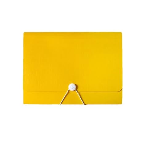 Dateiordner Ordner for wichtige Dokumente, Akkordeon-Datei-Organizer, Fächermappe, Akkordeon-Ordner, Papier-Organizer im Letter-Format Ordner(Yellow) von FZL02068LM