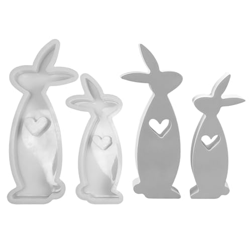 Silikonformen Gießformen Ostern, Silikonform Ostern Silikonform Hase Gießformen Silikon Gießform Ostern Giessformen Silikon Gießform Hase Silikonformen Ostern Silikonform Osterhase für Osterdeko (A-7) von FZQBEY