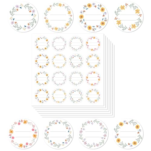 320 etiketten selbstklebend，etiketten zum beschriften，aufkleber zum beschriften，klebeetiketten zum beschriften，etiketten marmeladengläser von FZSECRIU