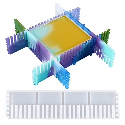 FZSECRIU silikonformen gießformen，gießformen silikon， Silikonform Epoxidharz, Epoxidharz Formen Silikon, DIY Ihre Personalisiert Schubladentrenner von FZSECRIU