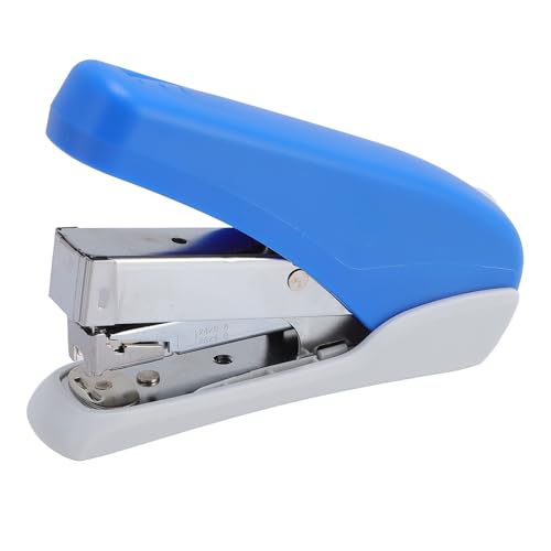 Office Hefter, Müheloser Desktop -Hefter, 40 Blechkapazität, Arbeit mit 24/6 26/6 24/8 26/8 Heftklammern, Leicht zu Laden Ergonomischer Mini -Heft für Büros Schulen Haus, Blue von Fabater