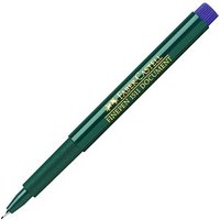 FABER-CASTELL 1511 Fineliner blau 0,4 mm, 10 St. von Faber-Castell