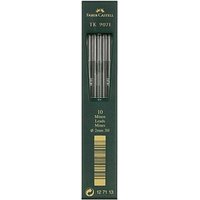 FABER-CASTELL TK 9071 Fallminen-Bleistiftminen schwarz 3H 2,0 mm, 10 St. von Faber-Castell