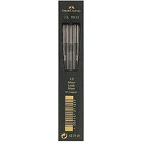 FABER-CASTELL TK 9071 Fallminen-Bleistiftminen schwarz B 2,0 mm, 10 St. von Faber-Castell