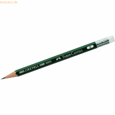 3 x Faber Castell Ersatzbleistift für Perfect Pencil Castell 9000 B mi von Faber Castell