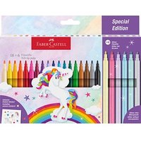 AKTION: FABER-CASTELL Einhorn Filzstifte farbsortiert, 24 St. + GRATIS Einhornsticker AKTION: FABER-CASTELL Einhorn Filzstifte farbsortiert, 24 St. + GRATIS Einhornsticker von Faber-Castell