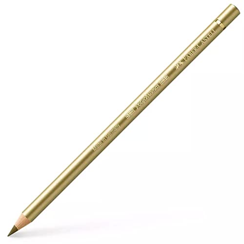 FABER-CASTELL 110250 - Farbstift Polychromos, Farbnummer 250, gold von Faber-Castell