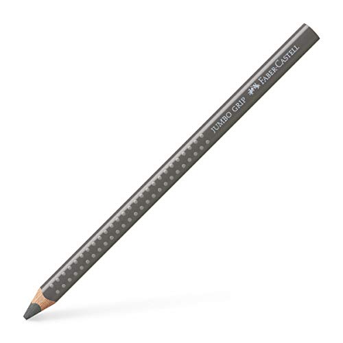 FABER-CASTELL 110972 - Buntstift Jumbo Grip, warmgrau von Faber-Castell