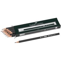 FABER-CASTELL 1111 Bleistifte B schwarz, 12 St. von Faber-Castell