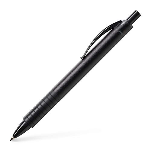 FABER-CASTELL 143499 - Kugelschreiber Basic M, in Faltschachtel, schwarz, 1 Stück von Faber-Castell