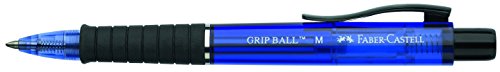FABER CASTELL 145752 Kugelschreiber M GripBall blau von Faber-Castell