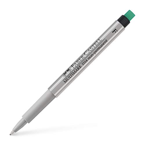 FABER-CASTELL 151499 - Marker Multimark F, non-permanent, schwarz, 1 Stück von Faber-Castell