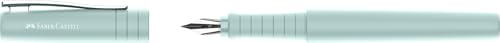 FABER-CASTELL 241010 - Füller Poly Pen, Federbreite B, Füllfederhalter caribic blue von Faber-Castell