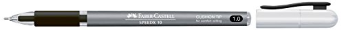 FABER-CASTELL 546499 - Kugelschreiber Speedx, Mine M, schwarz, 1 Stück von Faber-Castell