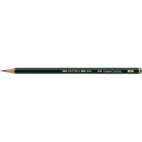 FABER-CASTELL 9000 Bleistift 3H grün, 1 St. von Faber-Castell