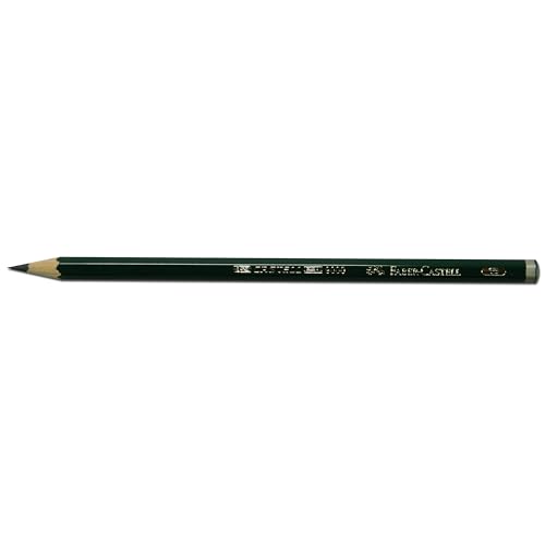 FABER-CASTELL Bleistift CASTELL 9000, Härtegrad: 6B VE=12 von Faber-Castell