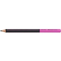 FABER-CASTELL Bleistift HB schwarz/pink, 1 St. von Faber-Castell