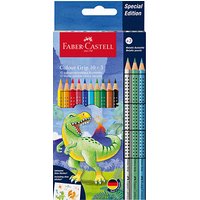 FABER-CASTELL Colour Grip Buntstifte farbsortiert, 13 St. von Faber-Castell