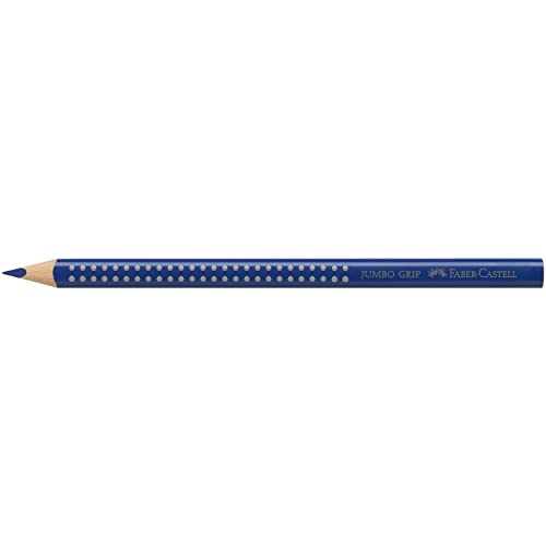 FABER-CASTELL Dreikant-Buntstift Jumbo GRIP, helioblau VE = 1 von Faber-Castell