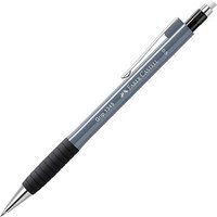 FABER-CASTELL GRIP 1345 Druckbleistift grau B 0,5 mm, 1 St. von Faber-Castell